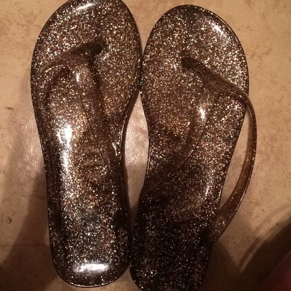 Glitter sandals